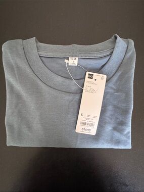 GU - Mens Dry Ponte T-Shirt - BLUE